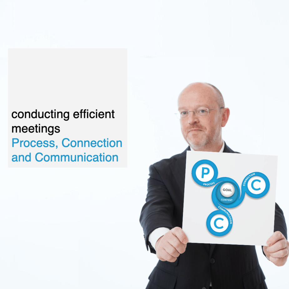 conducting efficient meetings: Process, Connection and Communication