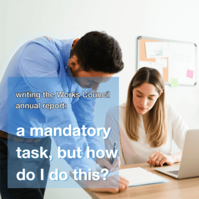 writing the Works Council annual report a mandatory task, but how do I do this - CT2.nl