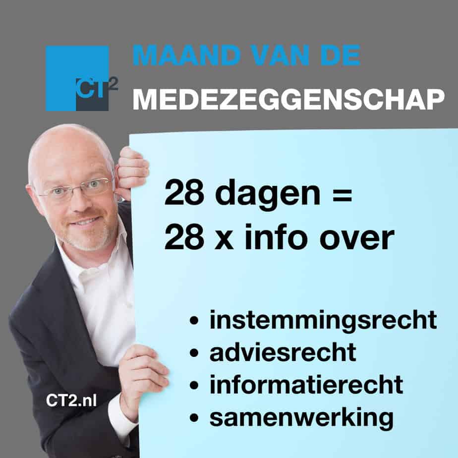 maand van de medezeggenschap voor OR update