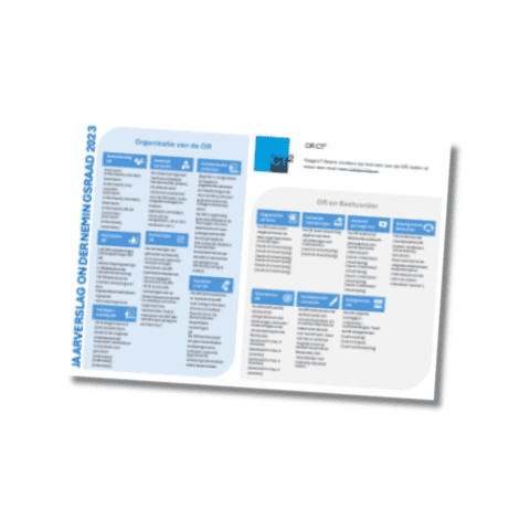 OR-jaarverslag op één A4 template - CT2.nl