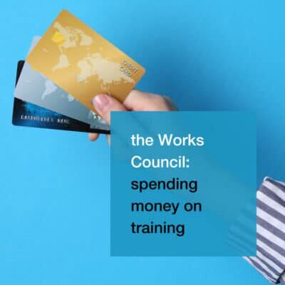 de OR en geld uitgeven aan training 2025 - engels